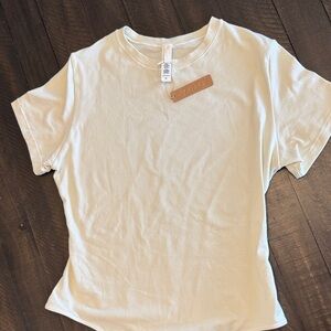 Bone color short sleeve Skims bodysuit XL